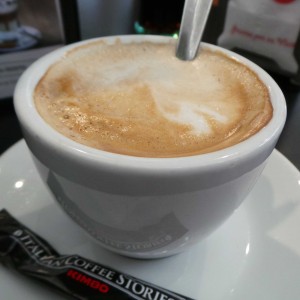 Una taza de café
